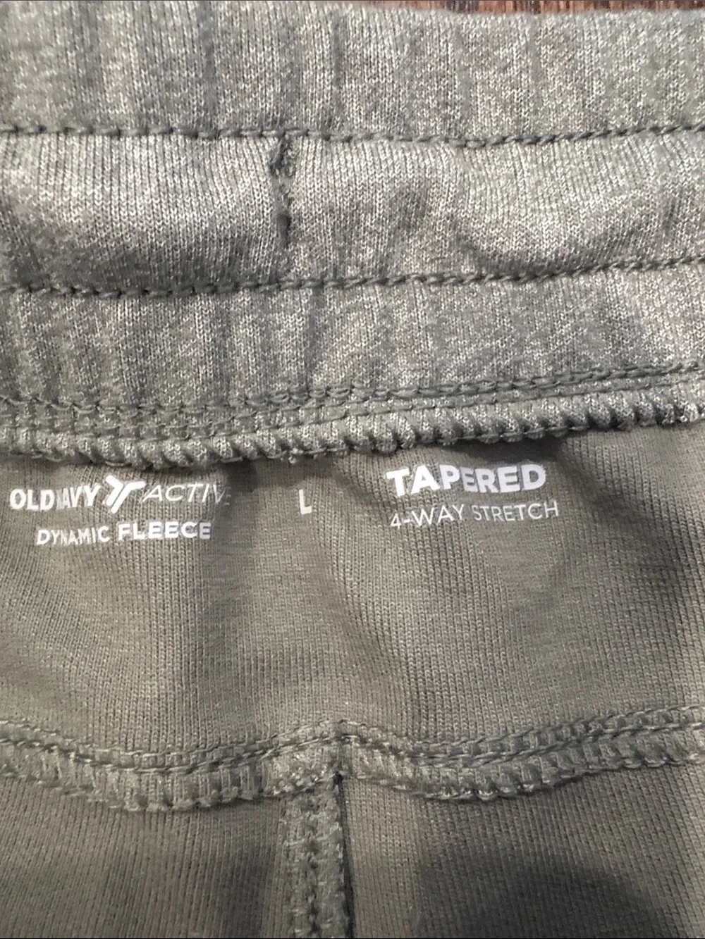 Old Navy Men’s Dynamic Fleece Light Olive Green Jogger Sweatpants Size Large